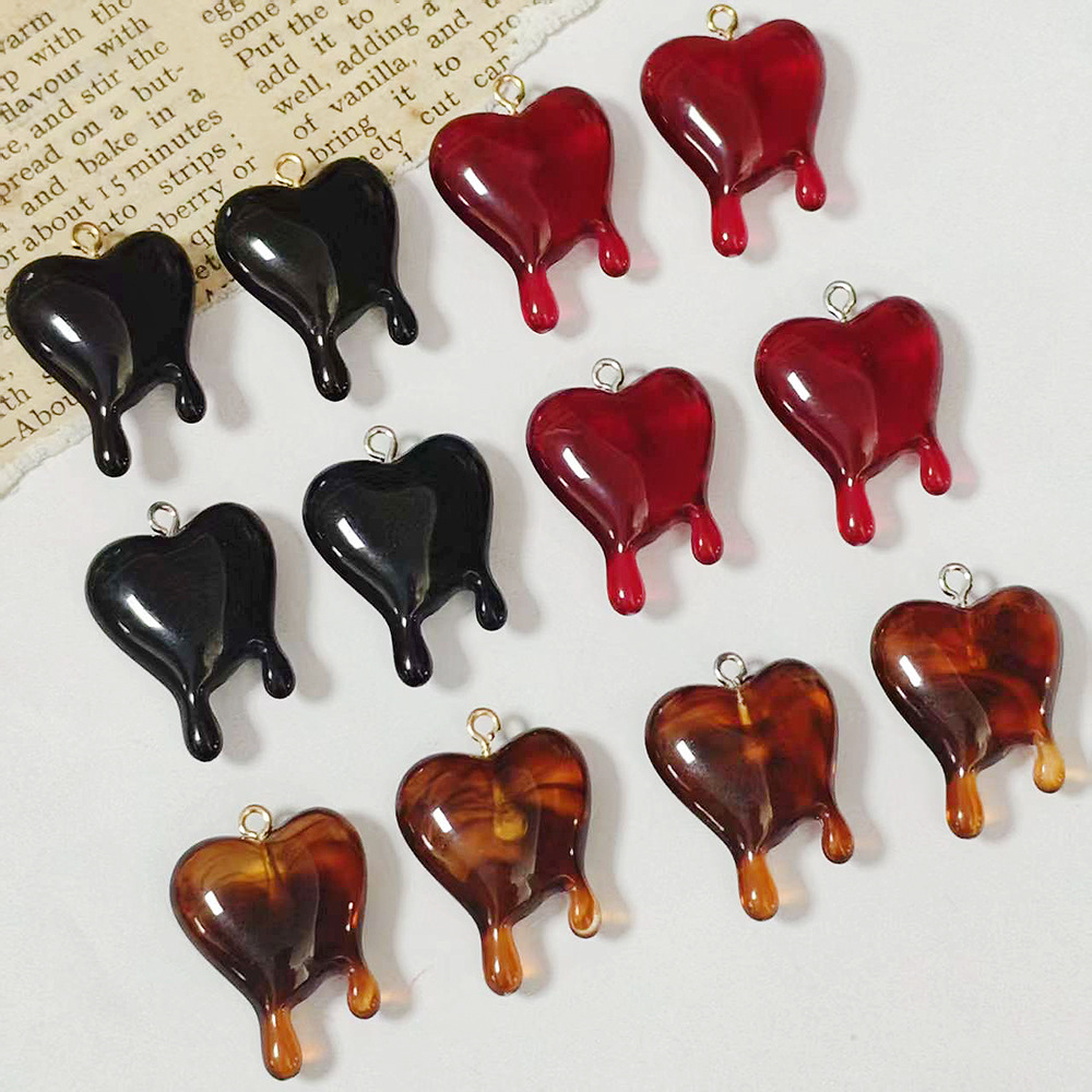 Resin Craft Projects - 10 pezzi di ciondoli in resina