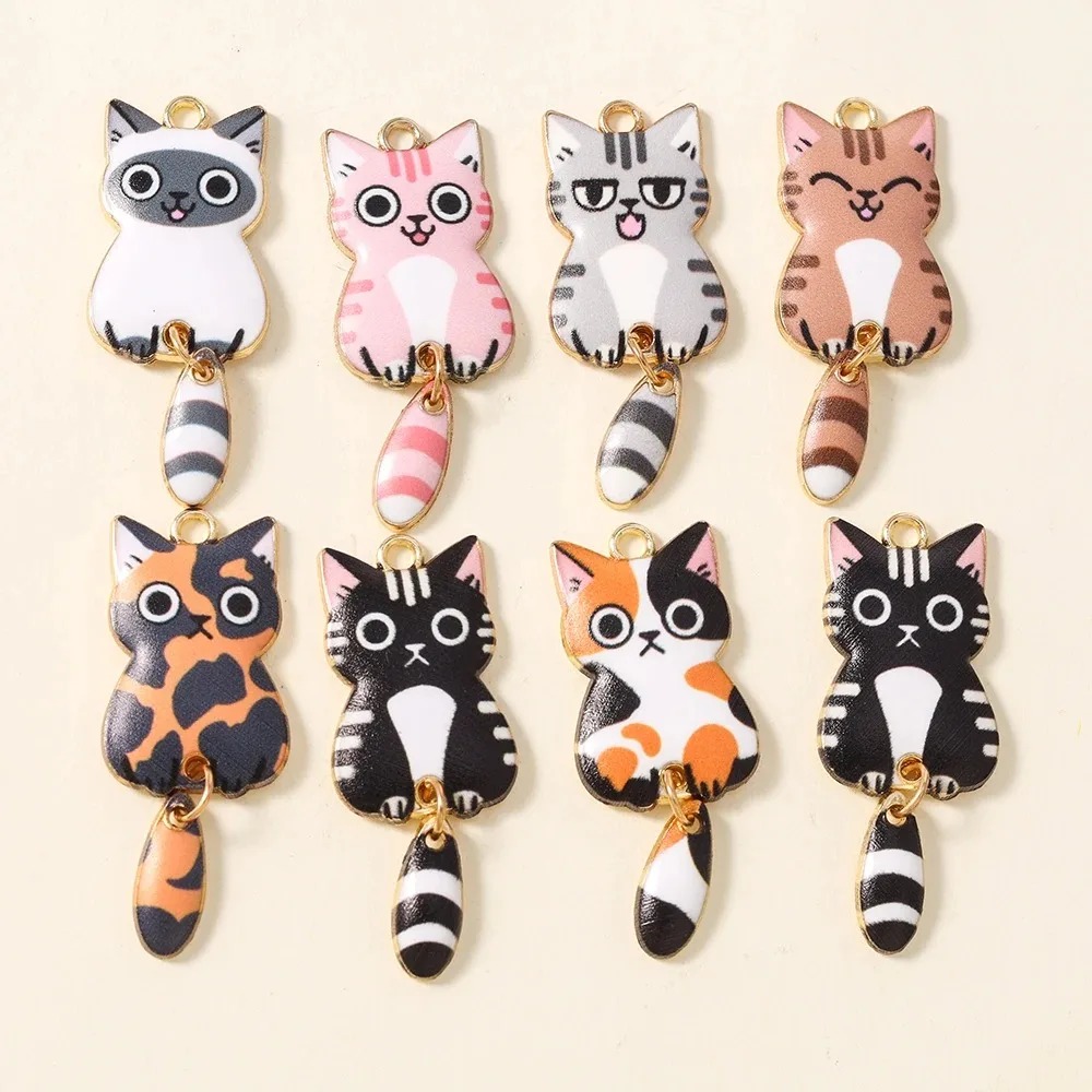 Resin Craft Supplies - 10 Pezzi 16×39mm Ciondoli in Resina