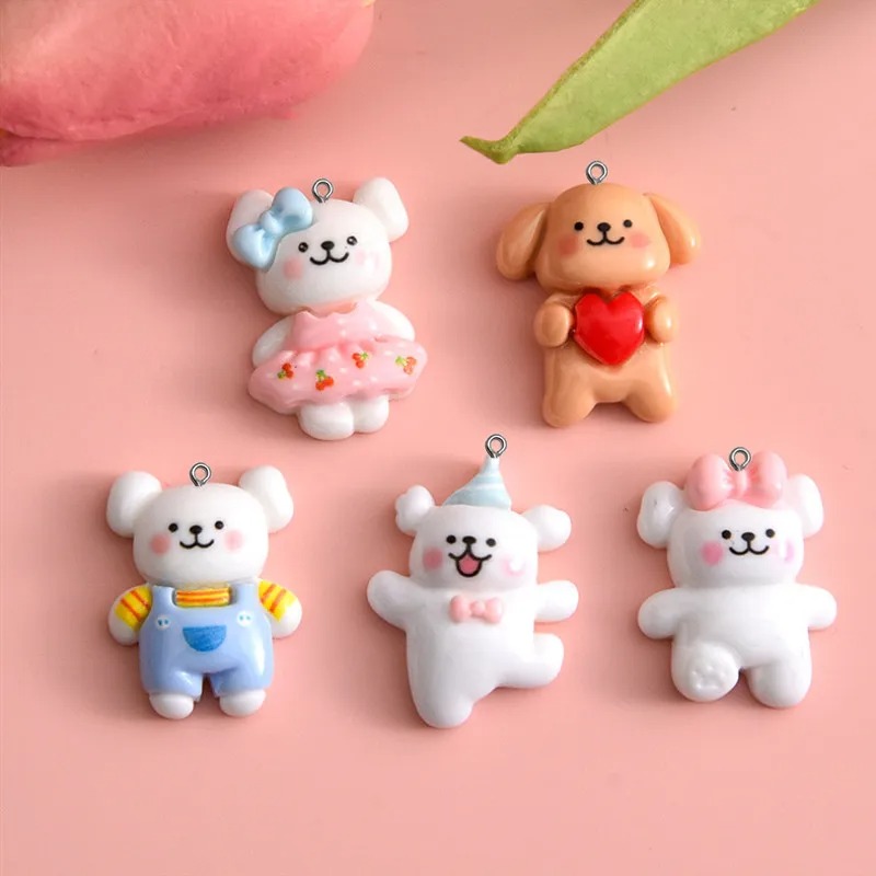 Resin Craft Projects - 10 Pezzi Ciondoli in Resina a