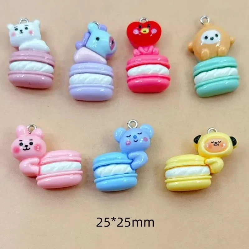 Resin Craft Supplies - 10 Pezzi Ciondoli Misti in Resina