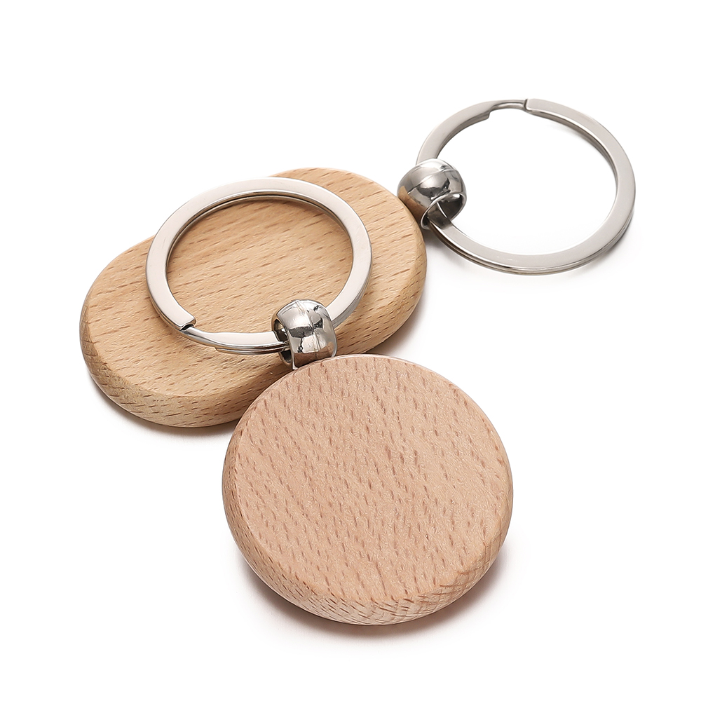 5 pz/lotto portachiavi in legn - Wood Ring Blank recensione e prezzo