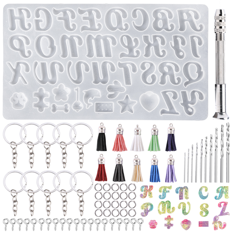 Stampi per portachiavi con alf - Resin Jewelry Kit recensione e prezzo