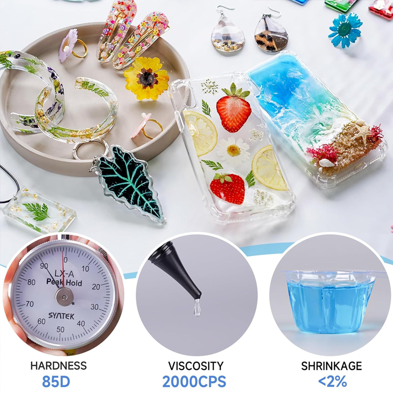 Resina UV aggiornata Hard Star - Epoxy Uv Resin Kit recensione e prezzo